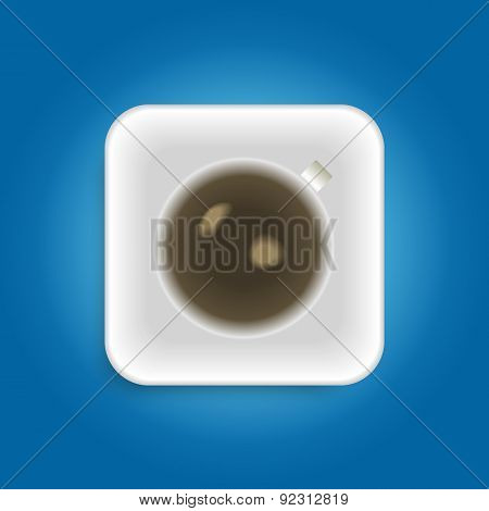 Cup with coffee
