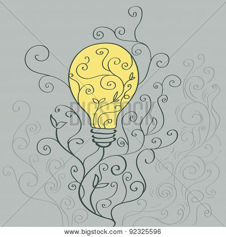 Bulbs Vine Pattern