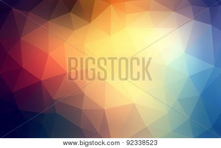 Abstract geometric colorful background
