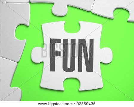 Fun - Jigsaw Puzzle with Missing Pieces.
