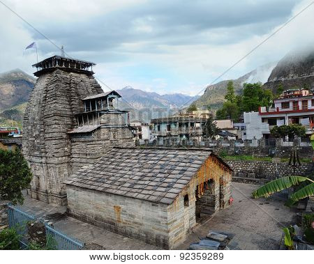 Ancient Temple In The Gopeshwar