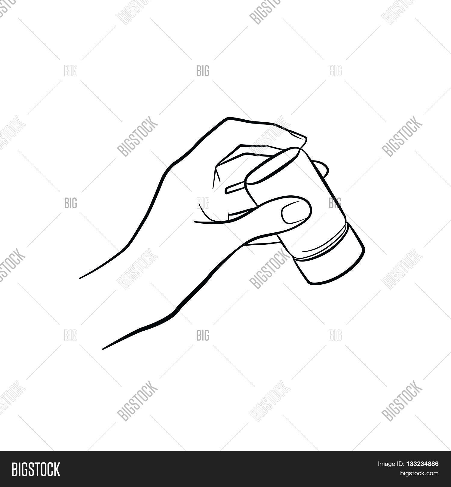 Woman Hand Holding Vector Photo Free Trial Bigstock
