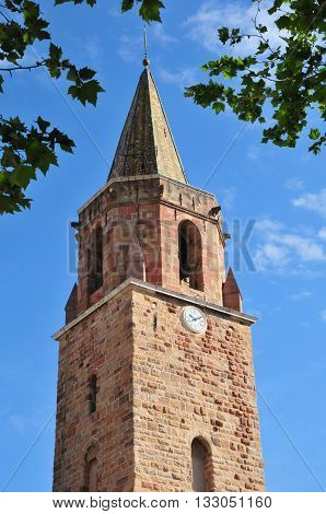 Frejus; France - april 16 2016 : the Saint Leonce cathedral