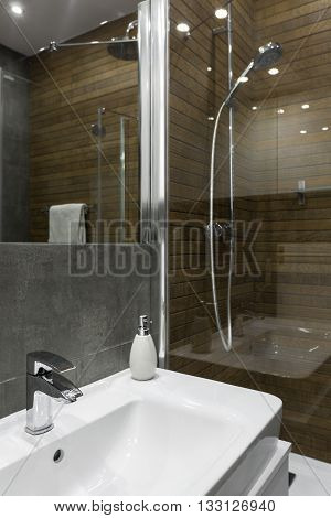 White Sink In Bathroom