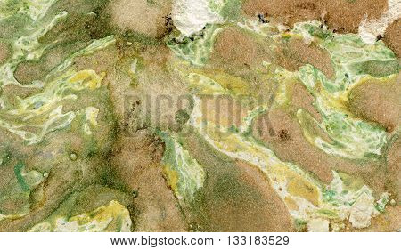 Abstract Marble Spring Colorful Texture Art Background. Orange and yellow color. Colorful marble effect of paint and paper. Paint texture background. Splatter Paint Splash background textures.