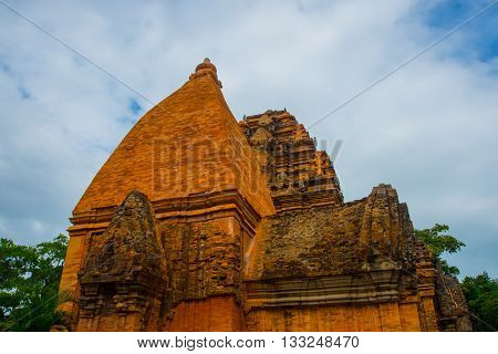 The Temple Complex Po Nagar, Ponagar Cham Tower. Nha Trang.vietnam
