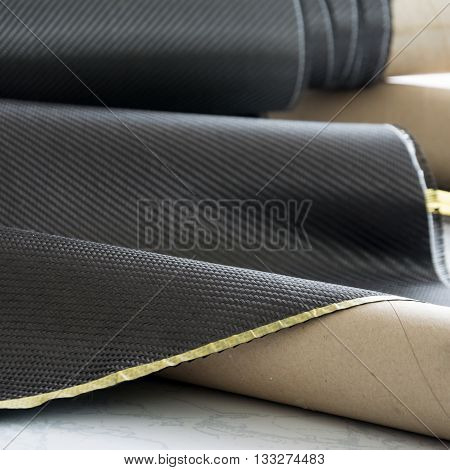 Carbon Fiber Composite Raw Material Background
