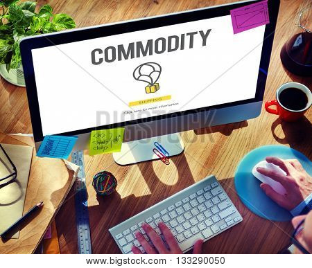 Commodity Distribution Freight Industrial Trade Concept