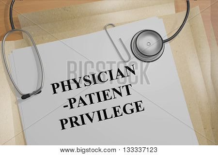 Physician-patient Privilege Medical Concept