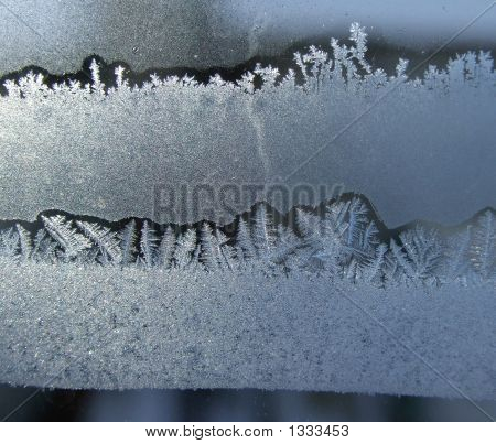 Шаблон инея