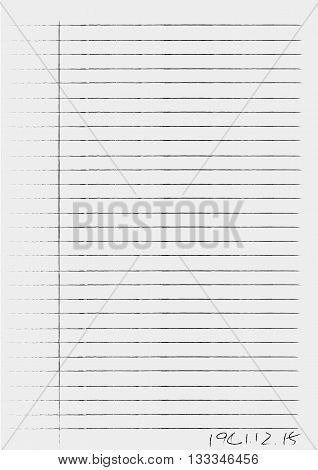 Gray Simple Stationery Old Style Template With Nice Background