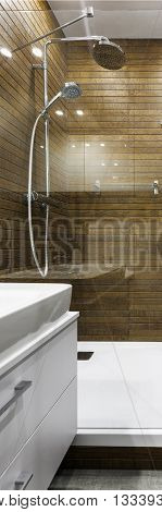 Scandinavian Style Shower