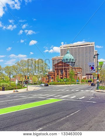 Cathedral Basilica Of Saints Peter And Paul Of Philadelphia Pennsylvania