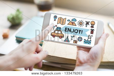 Travel Vacation Sun Fun Enjoyment Concept
