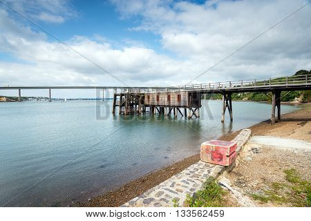 Burton Ferry In Wales