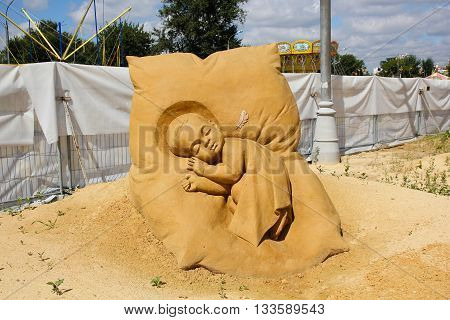 KOLOMENSKOYE MOSCOW RUSSIA-AUGUST 2 2013: