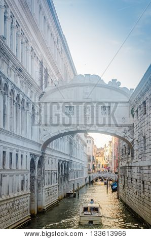 Venice Italy - Jun 11 2014: Venice A City In Northeastern Italy. It Is Famous For The Beauty Of Its