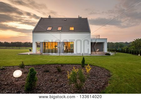 When Modern Architecture Meets Nature...