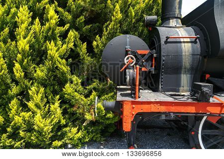 Historical Train Locomotive