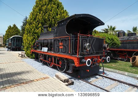 Historical Train Locomotive