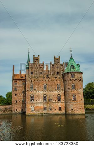 Egeskov Slot In Denmark