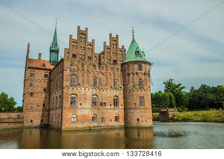 Egeskov Slot In Denmark