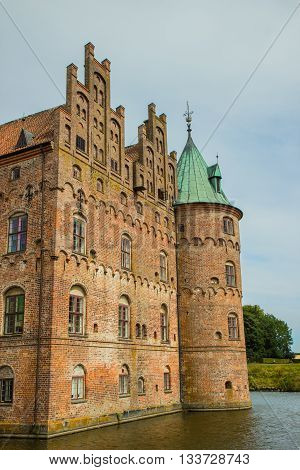 Egeskov Slot In Denmark