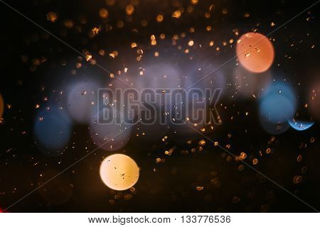 Abstract Blur Blurred Boke Bokeh Defocused Lights Background