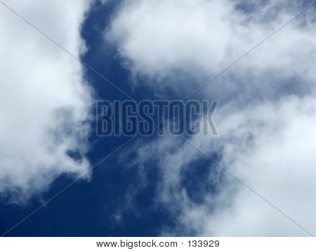 Molnig himmel