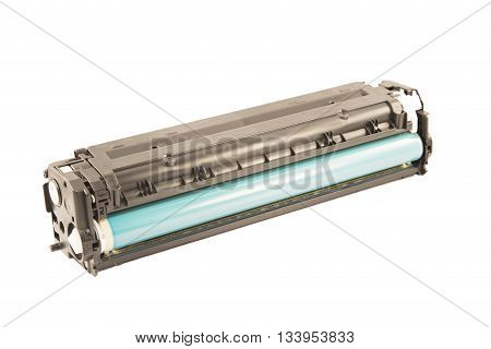 Laser cartridge isolated on a white background