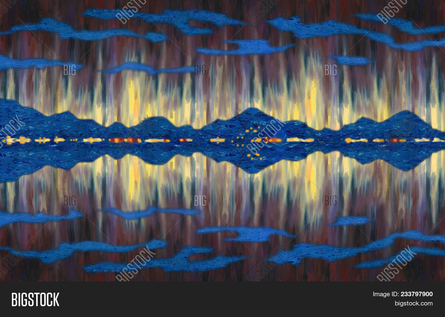 Oil Painting Scenery. Image & Photo (Free Trial) | Bigstock