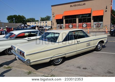 Casselton, North Dakota, July 27, 2017: The Annual Casselton Car Show Which Occurs The Last Thursday