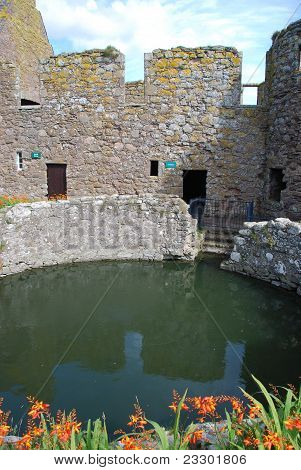 Godt på Dunnottar slot