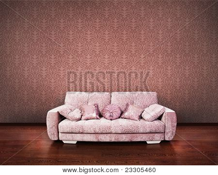 Modern Interior With Free Wall Space