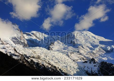 Mountain landscape in Haute Savoie, France, Europe