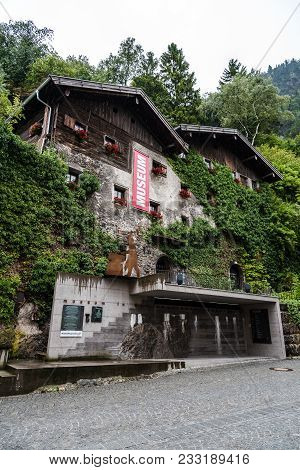 Rattenberg, Austria - August 10, 2017:  View Of The Picturesque Town Of Rattenberg In  Austrian Stat