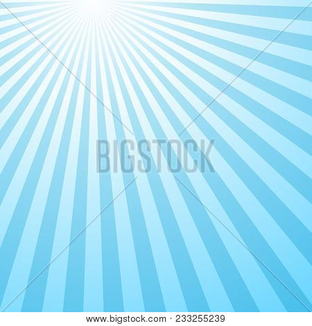 Retro Abstract Gradient Sun Burst Pattern Background - Vector Graphic Design