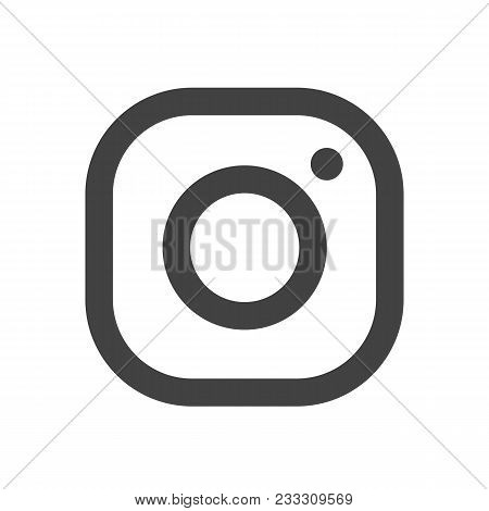 New photo camera icon. Isolated on white background. Vector Illustration EPS 10