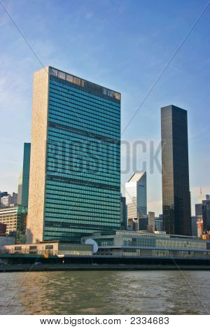 FN 's hovedkvarter, Manhattan, New York, lodret