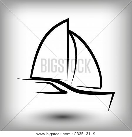 yacht logo templates vector photo free trial bigstock