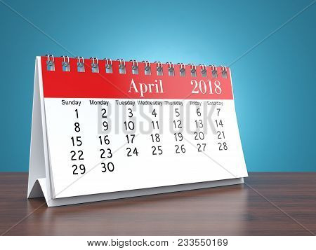 3D Rendering Calendar