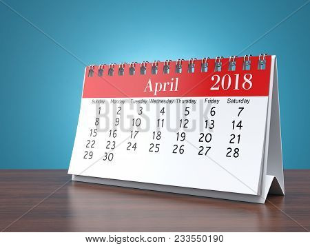 3D Rendering Calendar