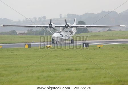 Catalina Aircraft Taking Off