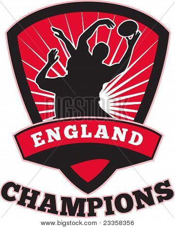Rugby spiller England Champions