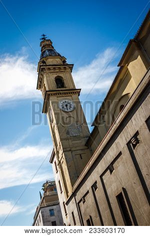 View Of The Exterior Of Venaria Reale Palace, Turin, Italy