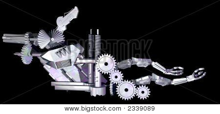 Abstrction meccanica 3D