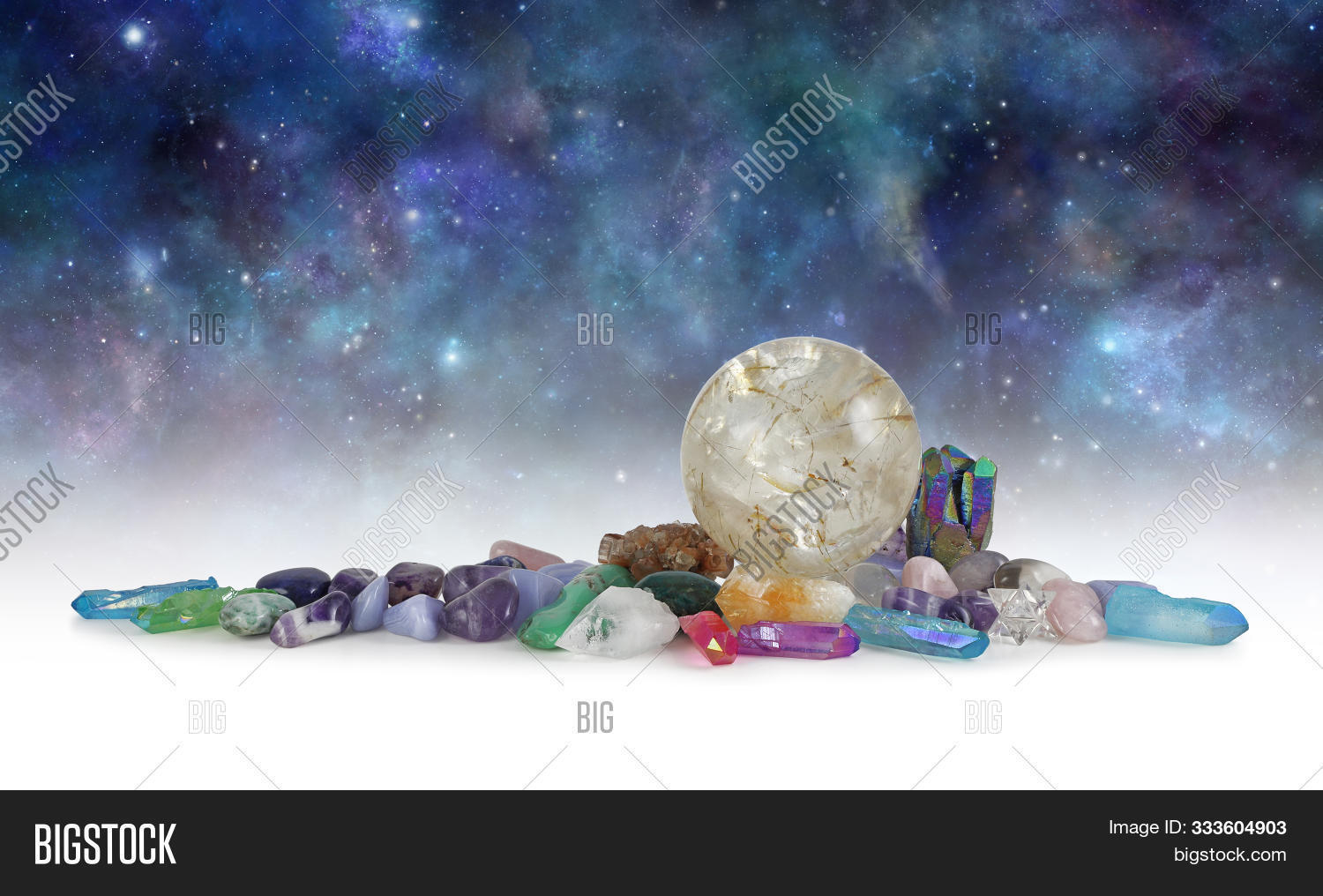 Cosmic Space Crystals Image & Photo (Free Trial) Bigstock