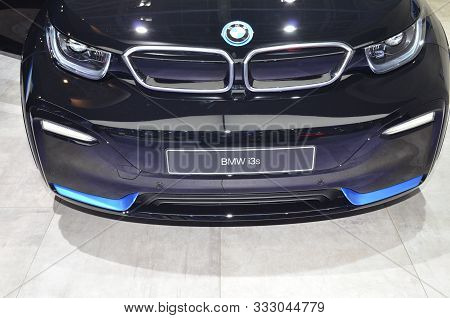 Paris, France - October 03, 2018: Bmw I3S At Paris Motor Show