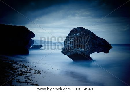 Rock In The Sea