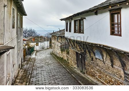 Yavrovo, Bulgaria - March 4, 2016: Village Of Yavrovo With Authentic Nineteenth Century Houses, Plov